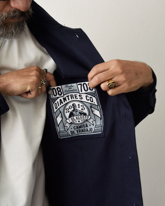 CAMISA 708 AZUL