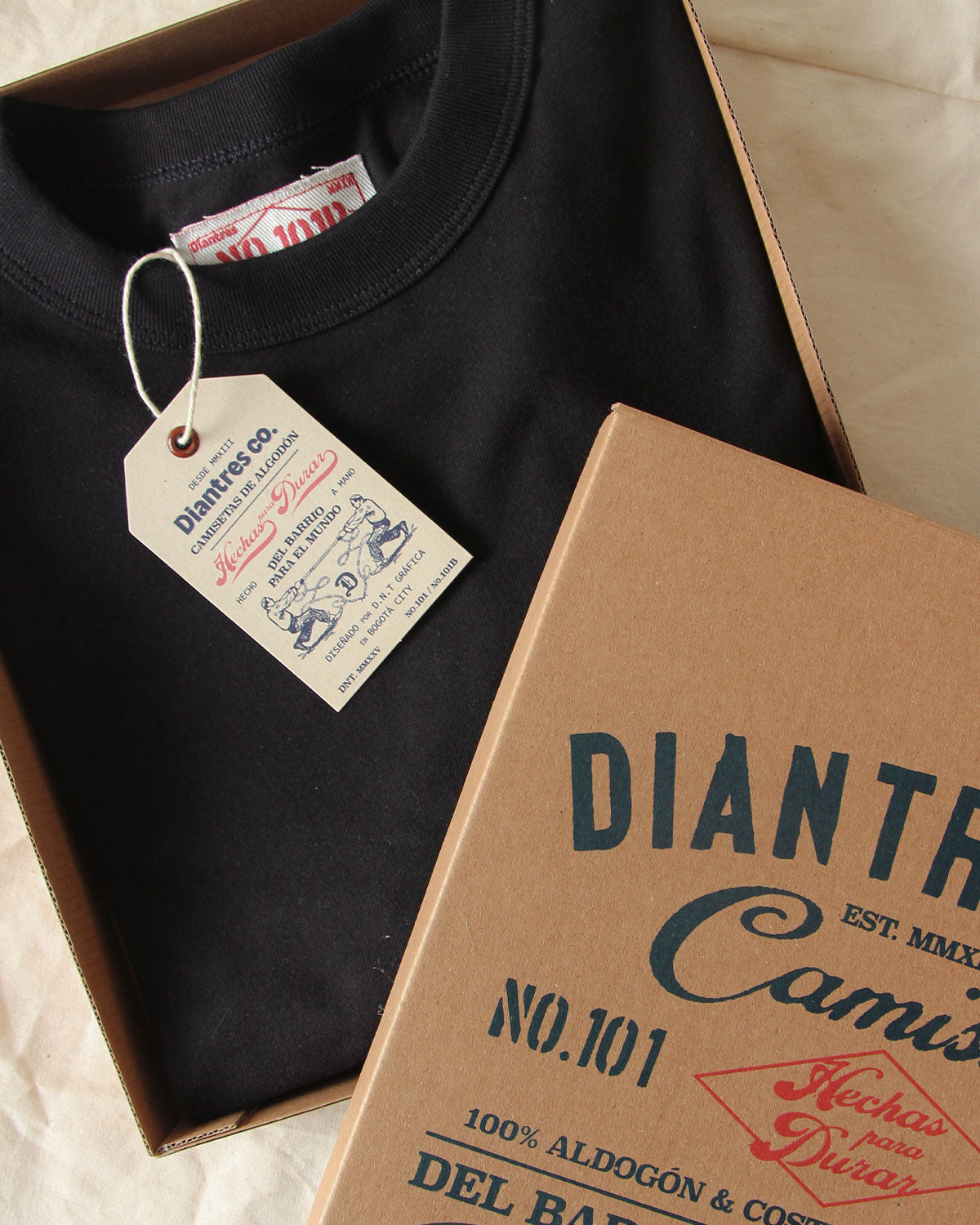 CAMISETA 101 NEGRA