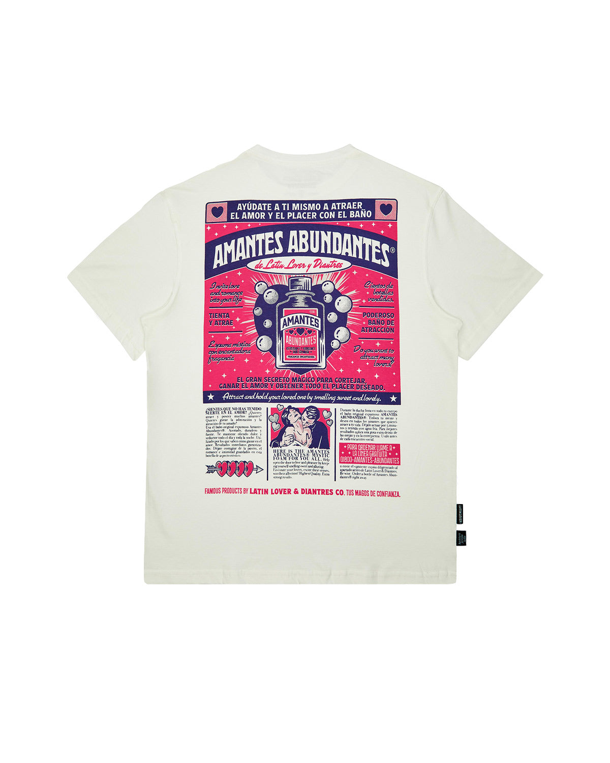 CAMISETA AMANTES ABUNDANTES