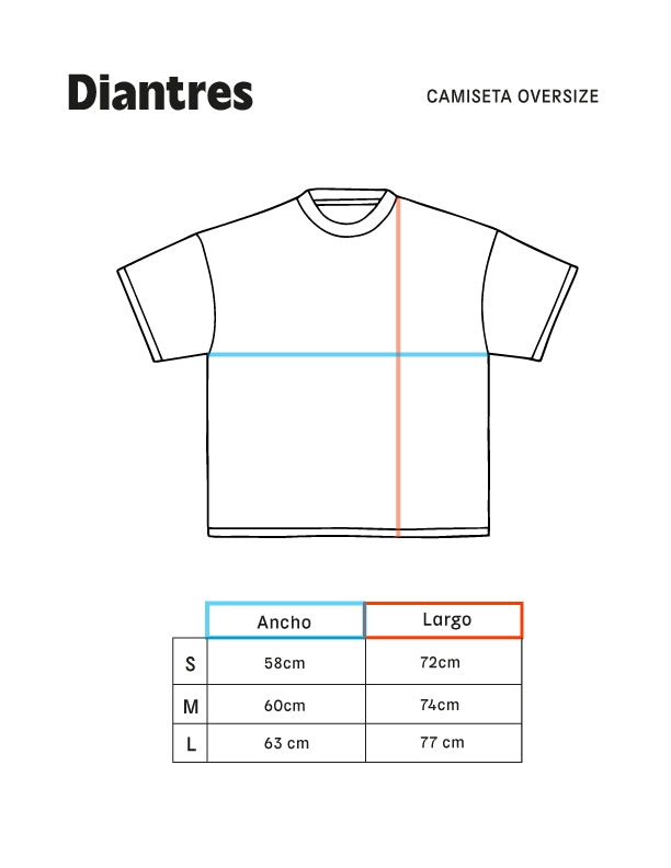 CAMISETA ¡QUÉ DIANTRES! OVERSIZE