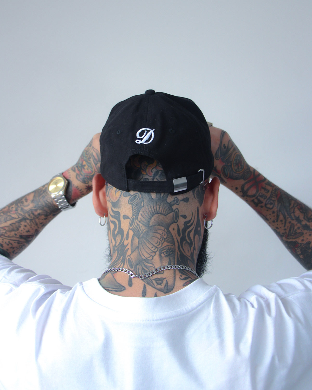 GORRA SCRIPT DAD HAT NEGRA