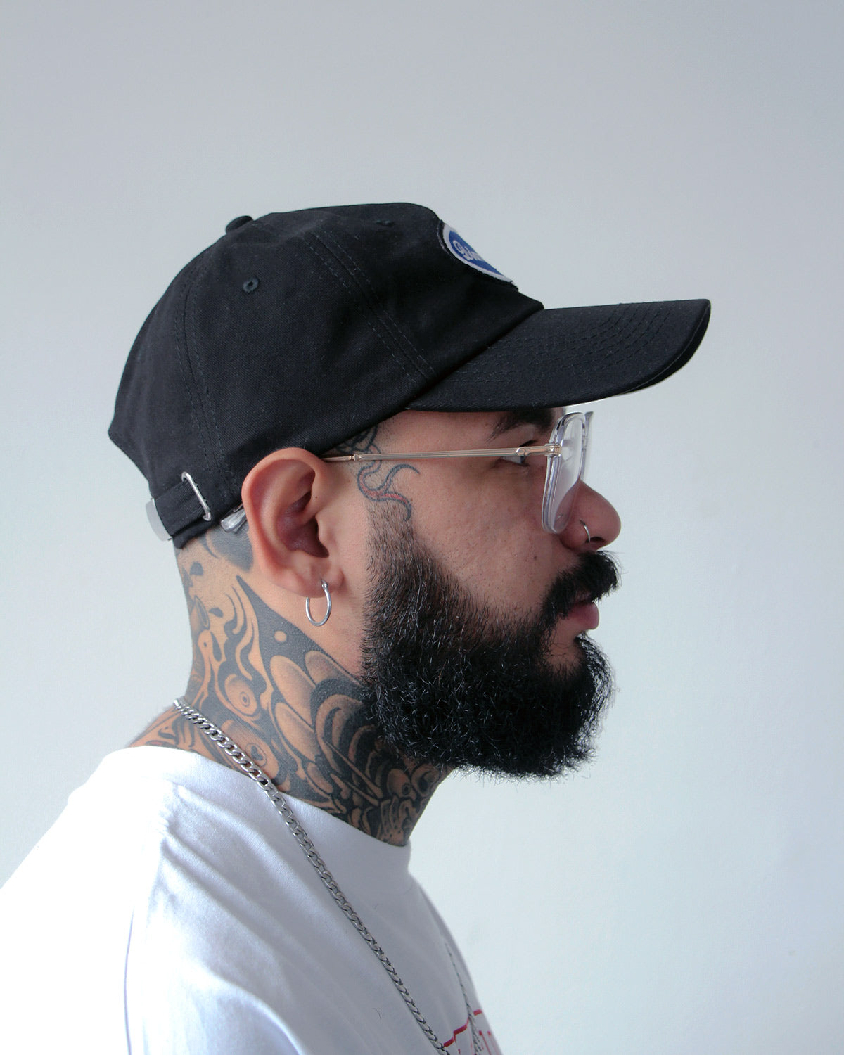 GORRA SCRIPT DAD HAT NEGRA