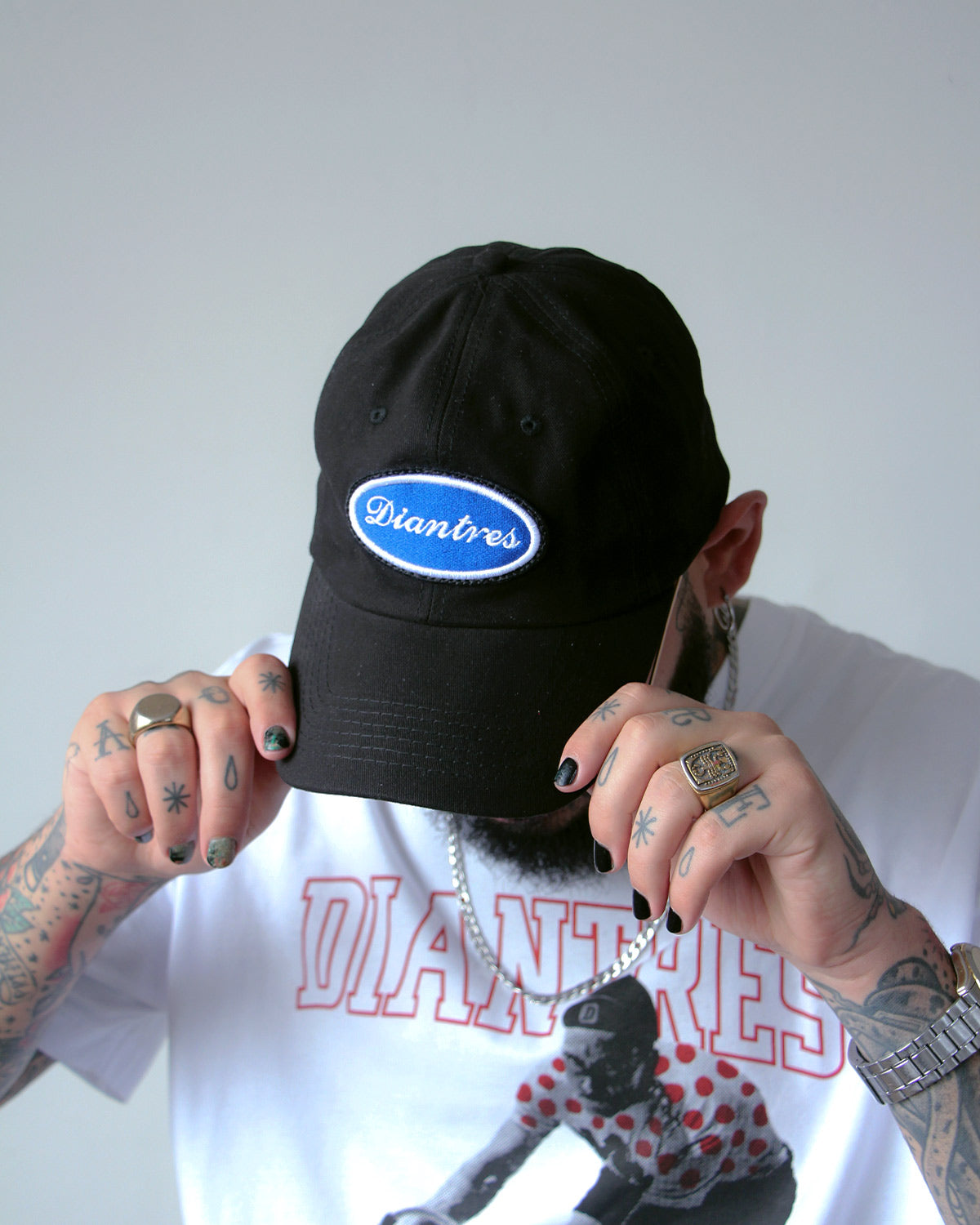 GORRA SCRIPT DAD HAT NEGRA