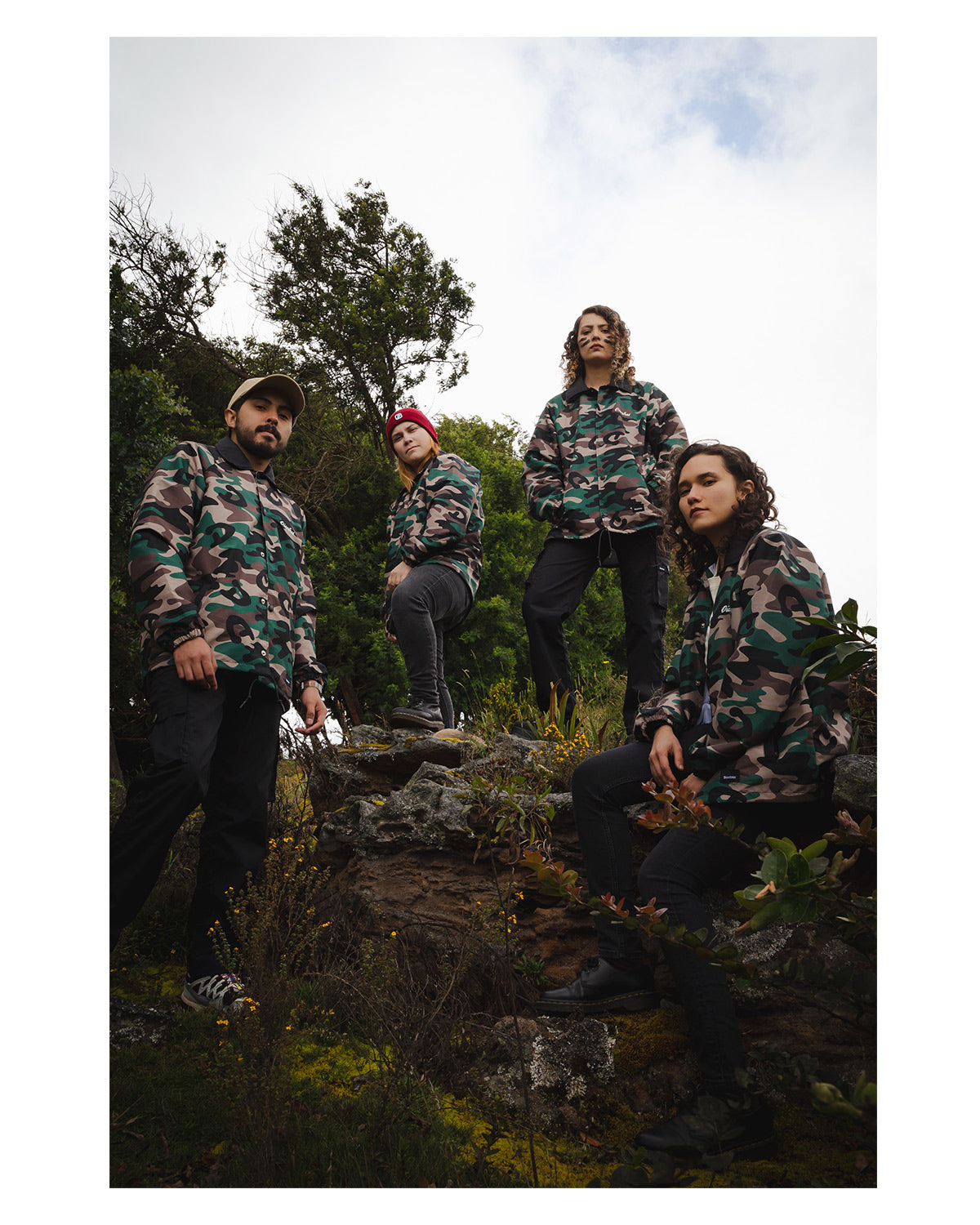 CHAQUETA TOP SECRET CAMUFLADA